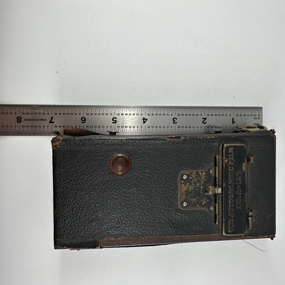 Vintage Eastman Kodak No. 2 Folding Autographic Brownie Camera – For Parts Only - Picture 11 of 13